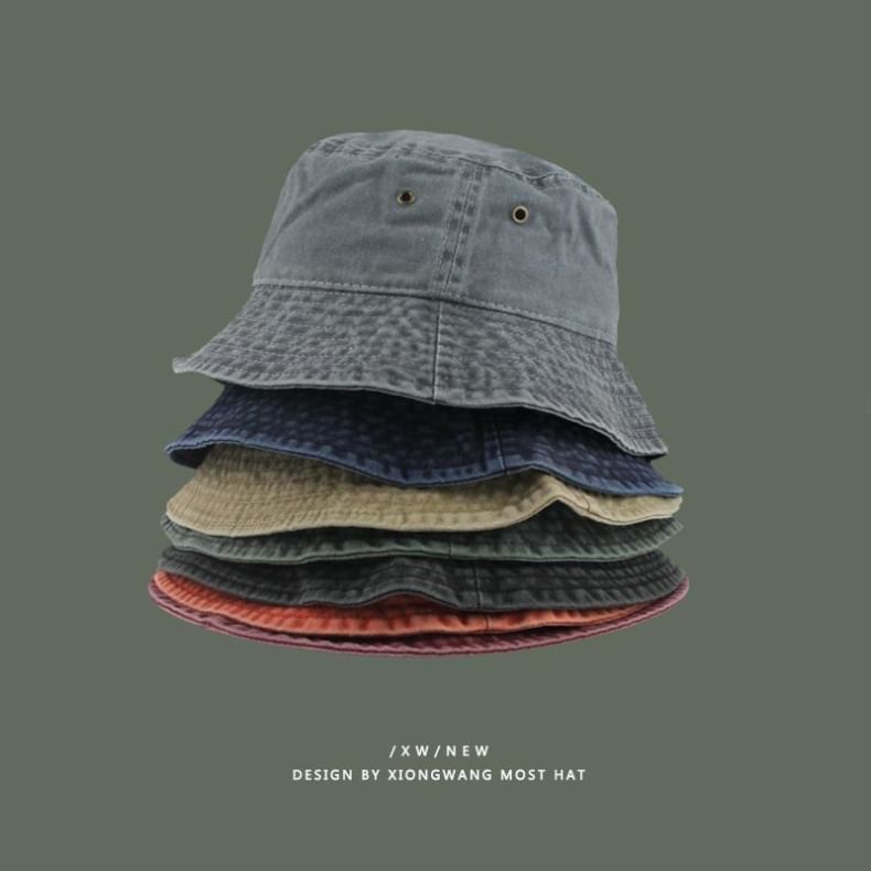 Denim Washed Hat Bucket