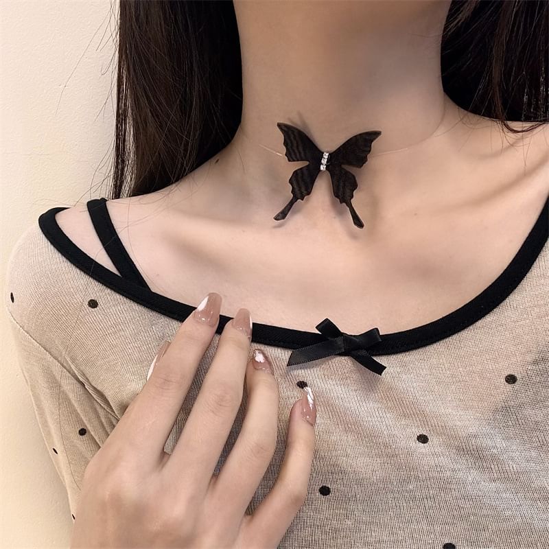 Butterfly Choker Fabric