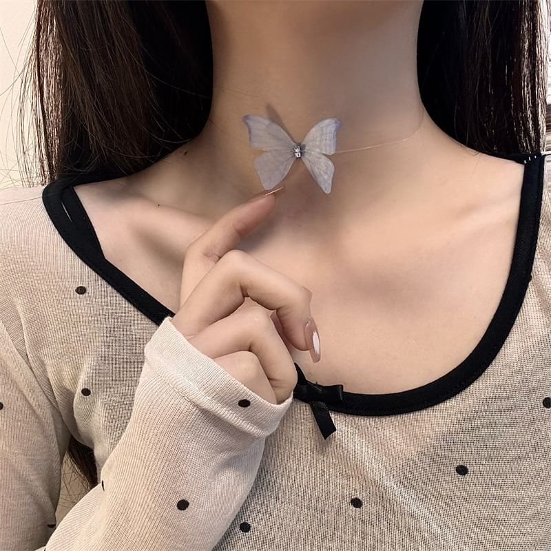 Butterfly Choker Fabric