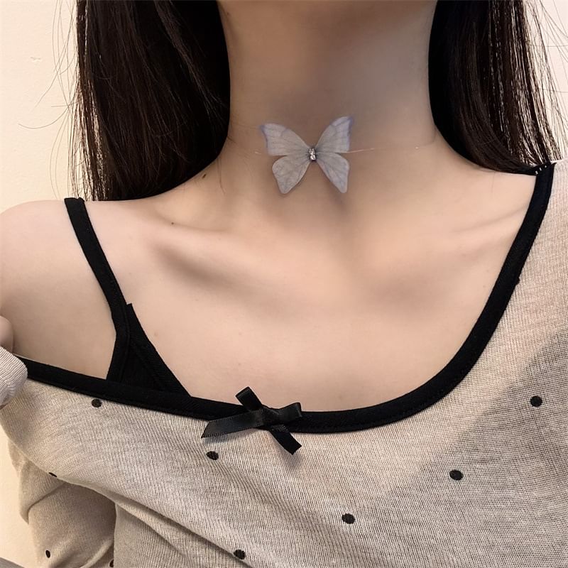 Butterfly Choker Fabric