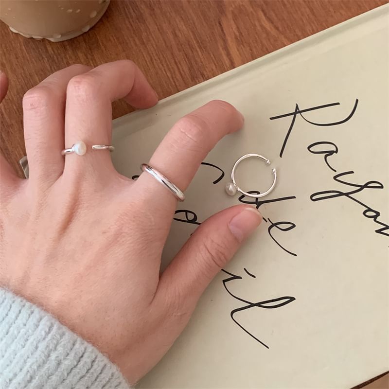 Faux Pearl Ring