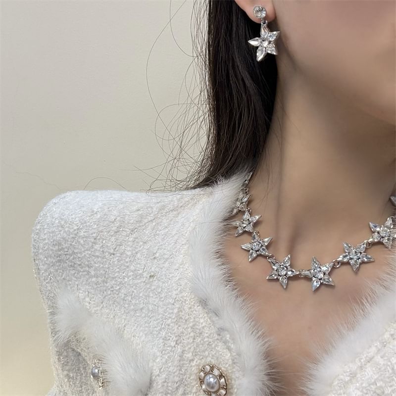 Star Drop Necklace / Earring