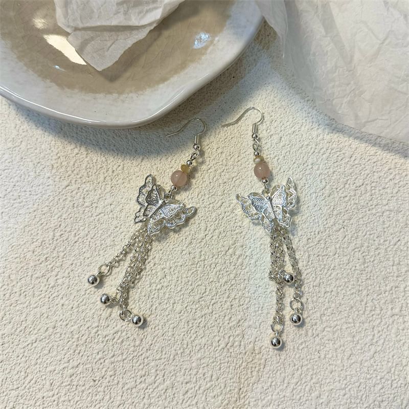 Earring Butterfly Drop