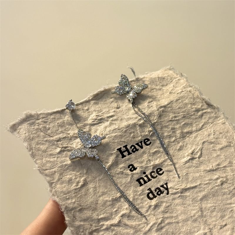 Drop Earring Butterfly