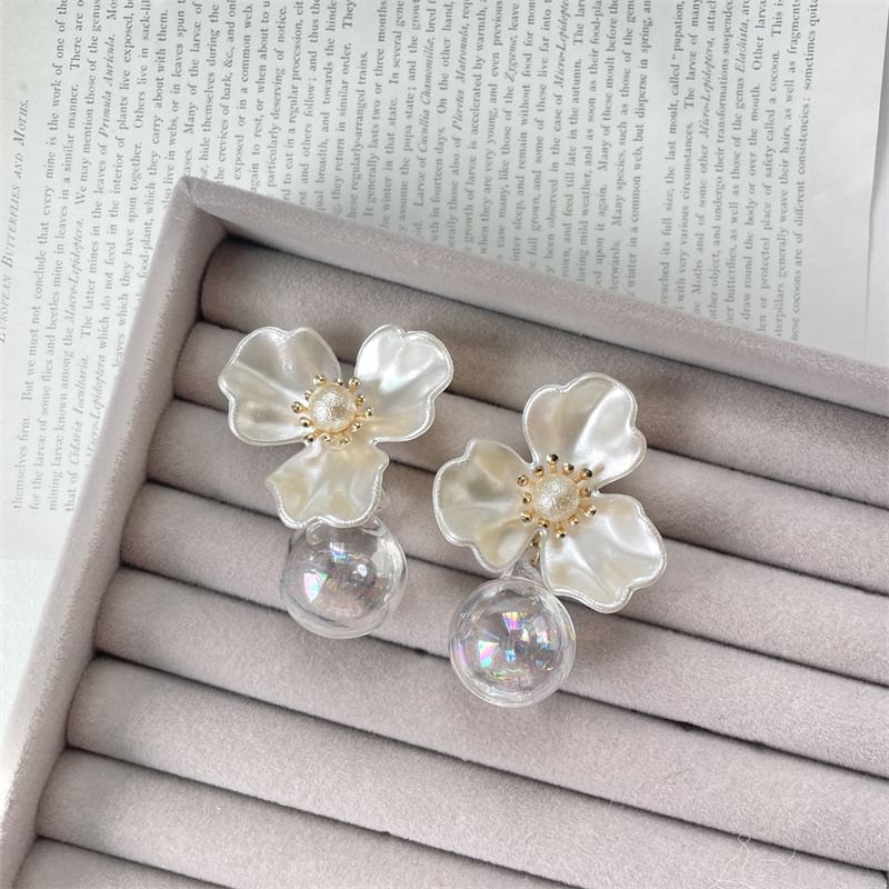 Earring Flower Drop