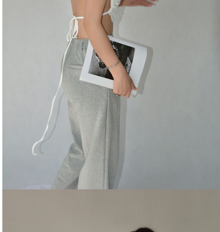 Tee Plain Back Short-Sleeve Cropped Open