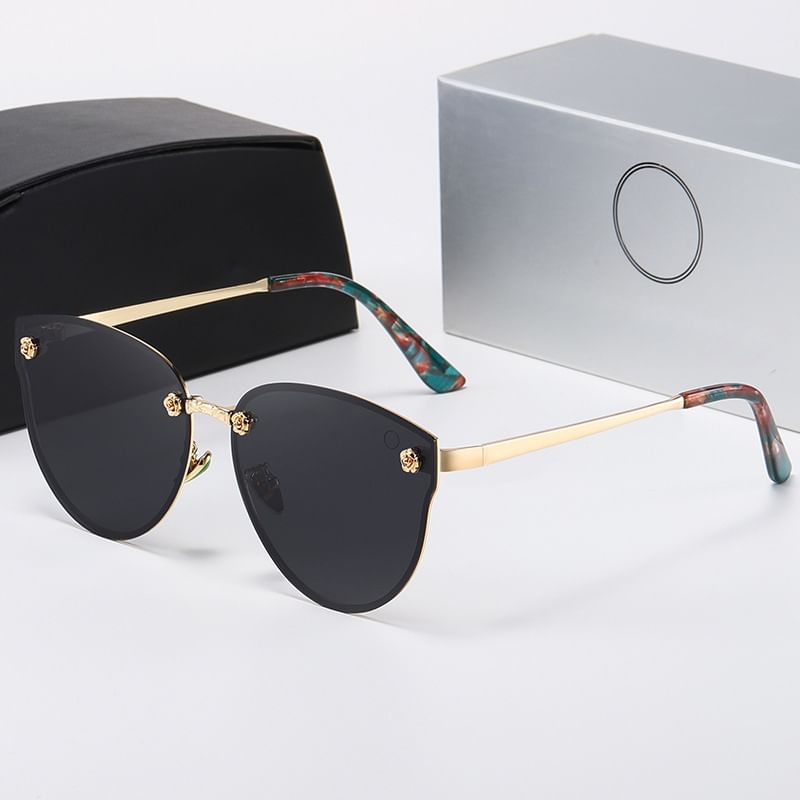 Sample Polished Frameless Sunglasses