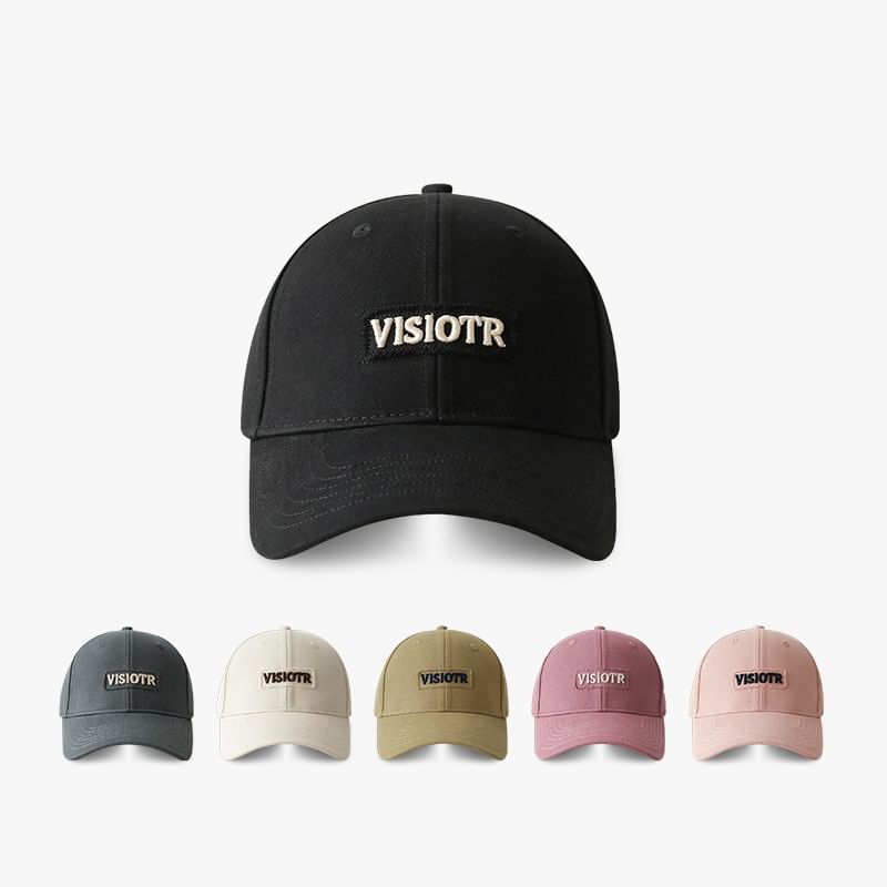 Cap Baseball Lettering Embroidered
