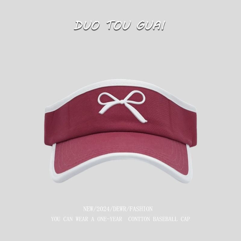 Sun Bow Trim Visor Contrast