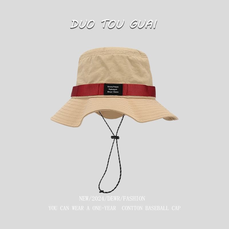 Contrast Hat Boonie Trim