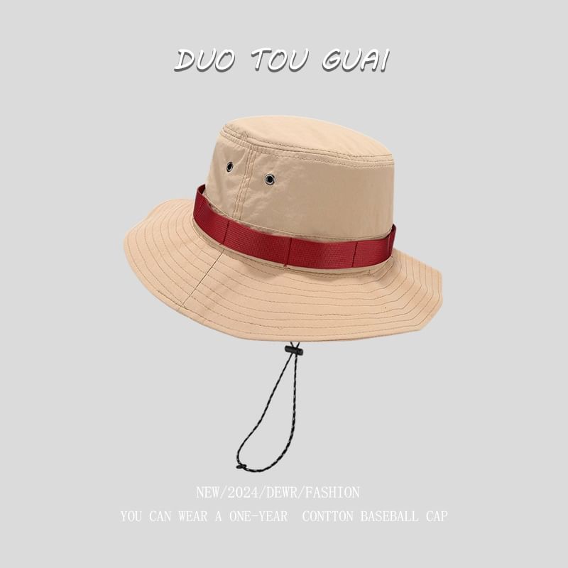 Contrast Hat Boonie Trim