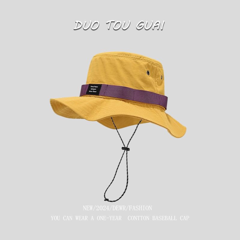 Contrast Hat Boonie Trim