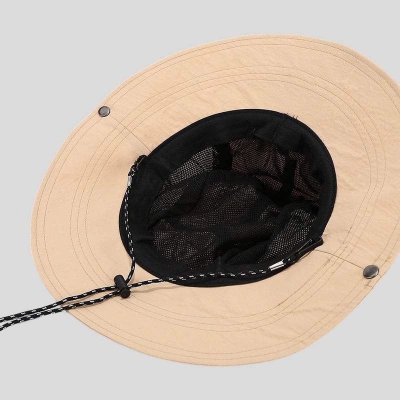Tone Applique Bucket Two Hat