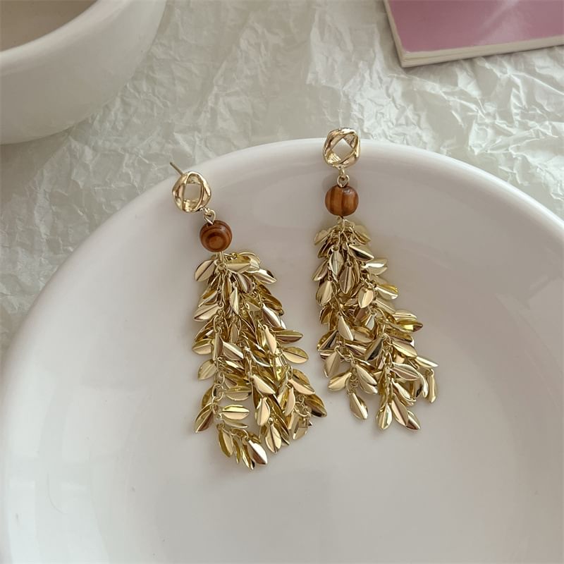 Alloy Chandelier Wheat Earring