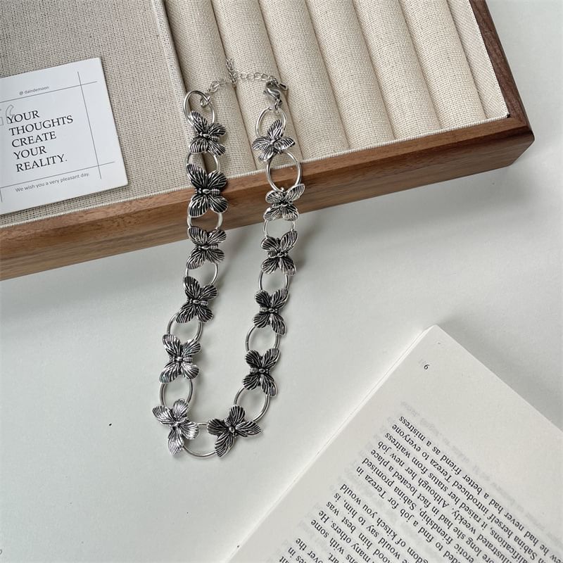 Butterfly Necklace Chain