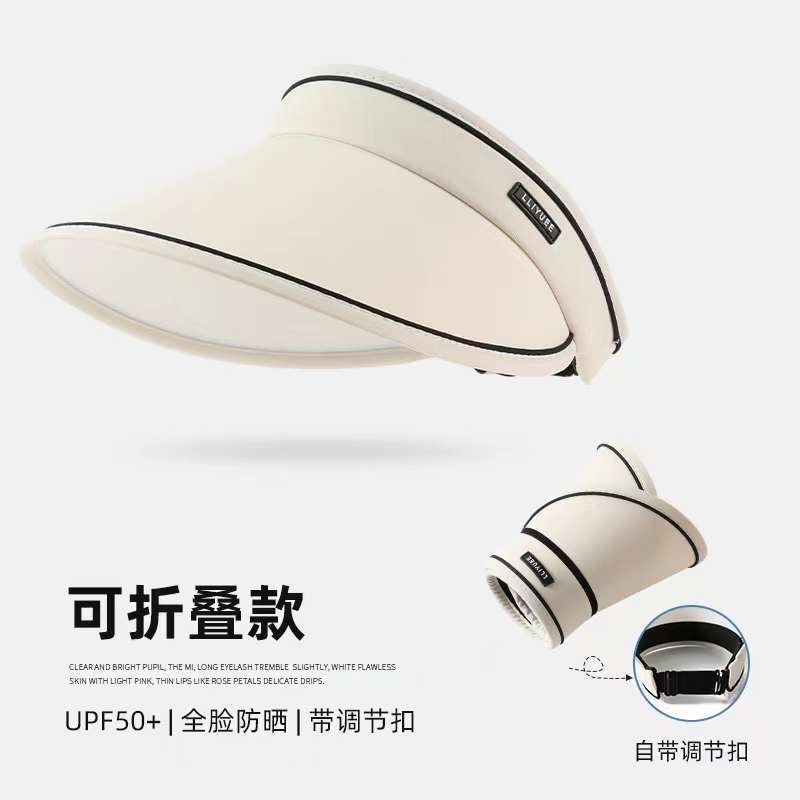 Contrast Trim Visor