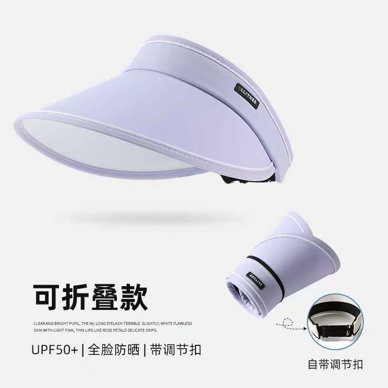 Contrast Trim Visor