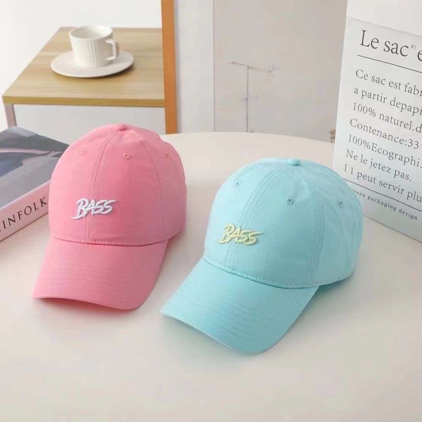Baseball Lettering Embroidered Cap