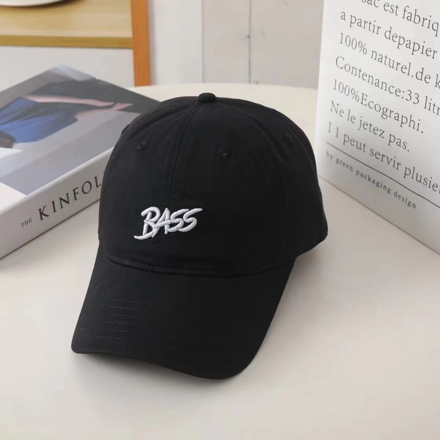 Baseball Lettering Embroidered Cap