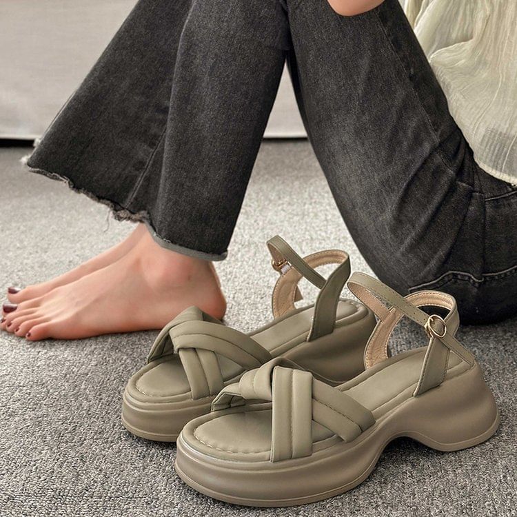 Twist Sandals Platform