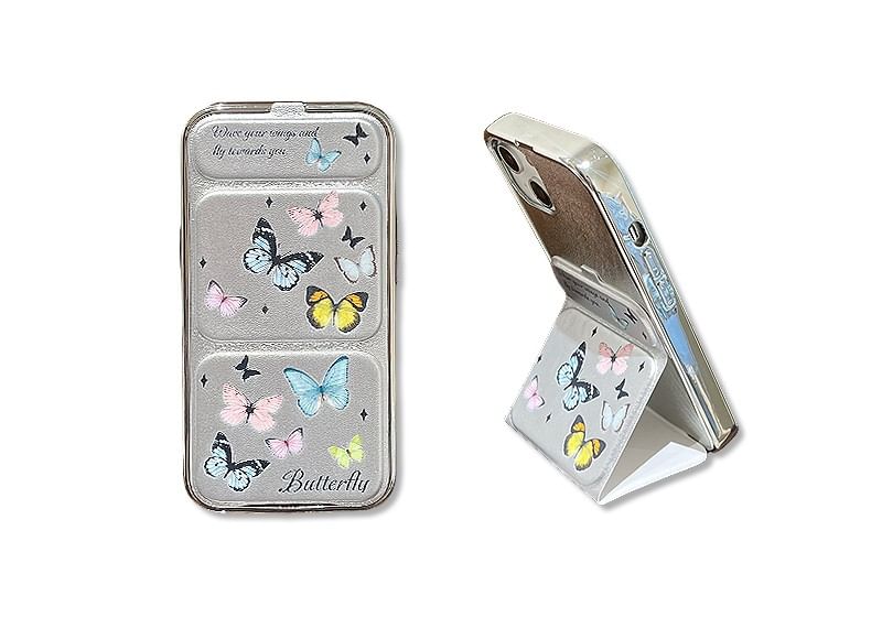 Stand Phone Case Butterfly Foldable