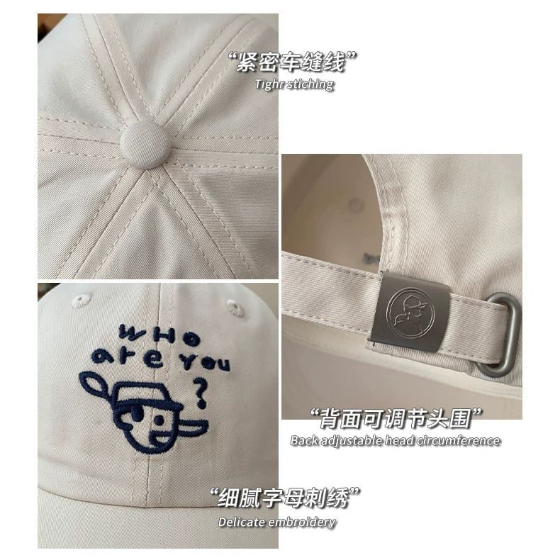 Cartoon Cap Embroidered Baseball