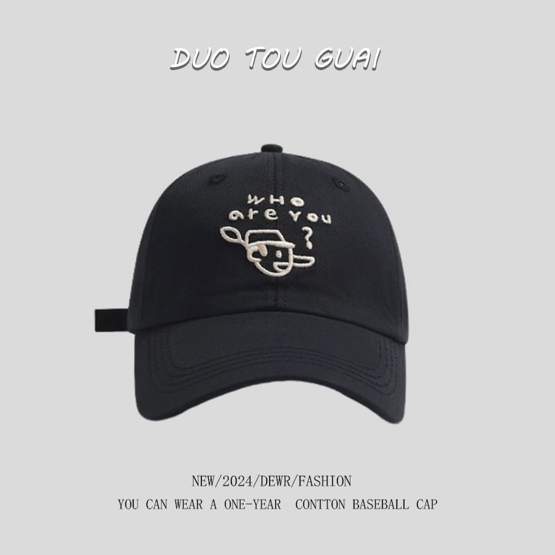 Cartoon Cap Embroidered Baseball