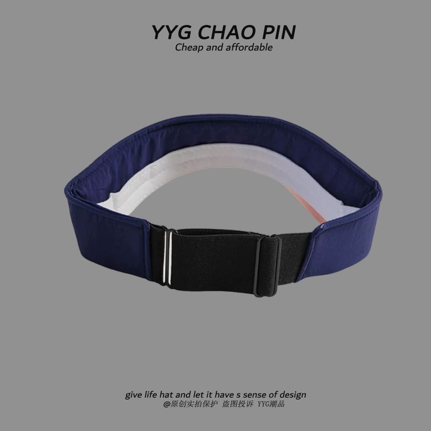 Two Sun Visor Tone Applique