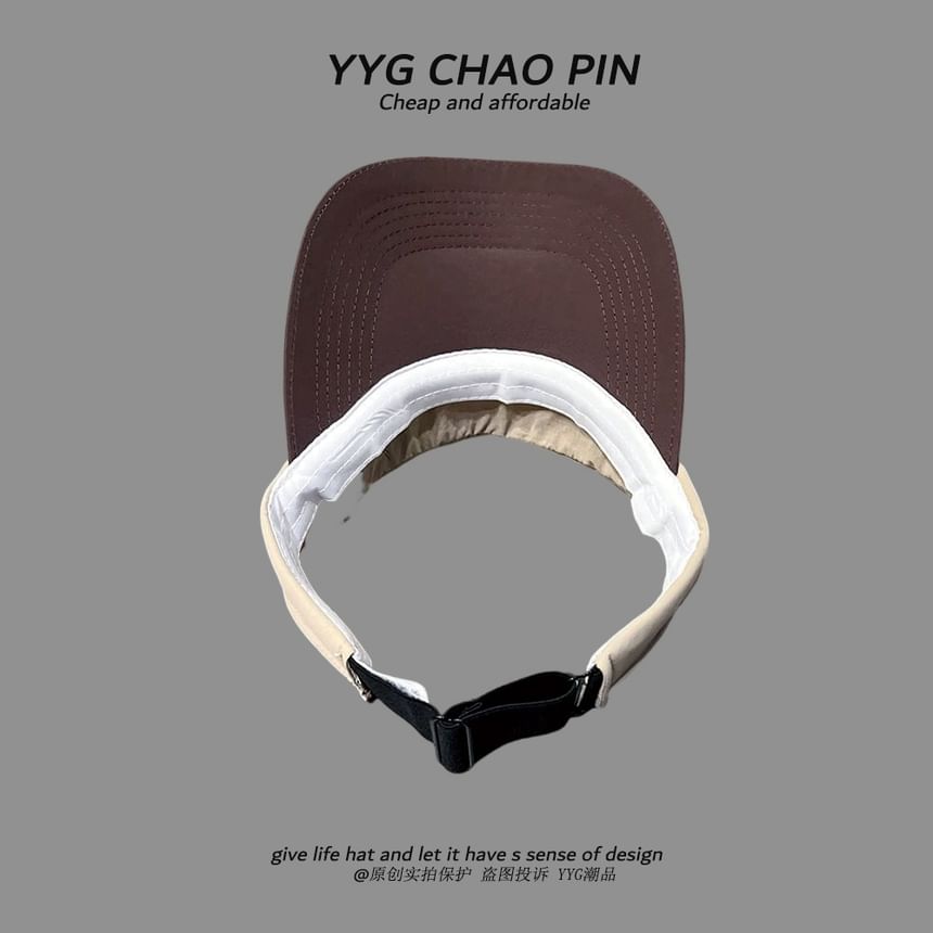 Two Sun Visor Tone Applique