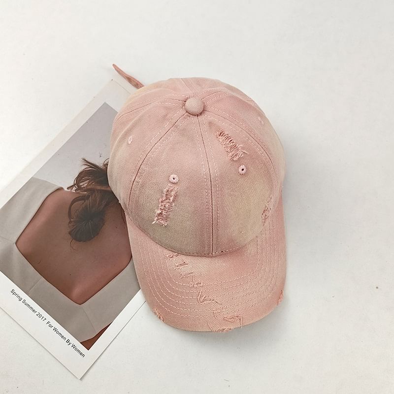 Baseball Distressed Cap