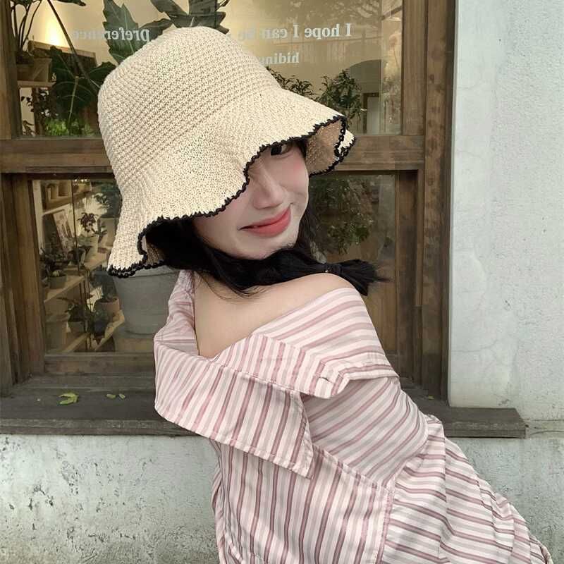 Hat Bucket Straw