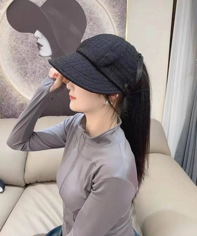 Plain Textured Top Hat Open