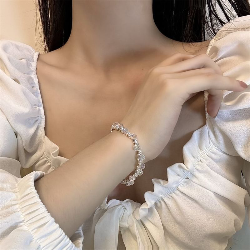 Crystal Faux Alloy Bracelet
