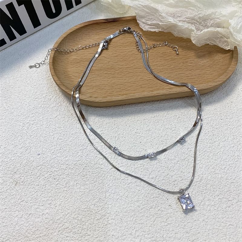 of Necklace Rhinestone Set 2: