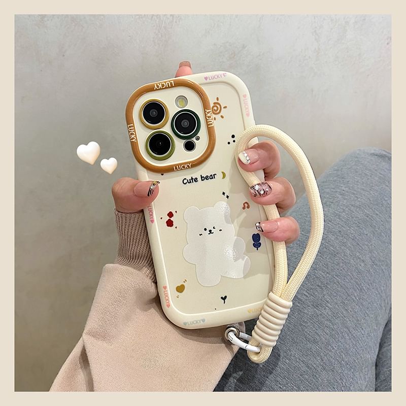 Case Set Phone Strap / Bear