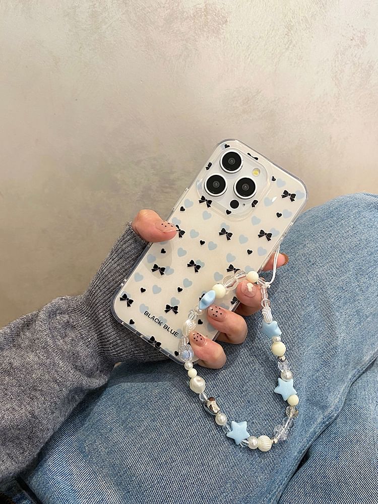 Set Case Phone Bow / Strap
