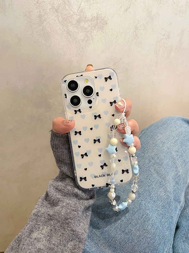 Set Case Phone Bow / Strap