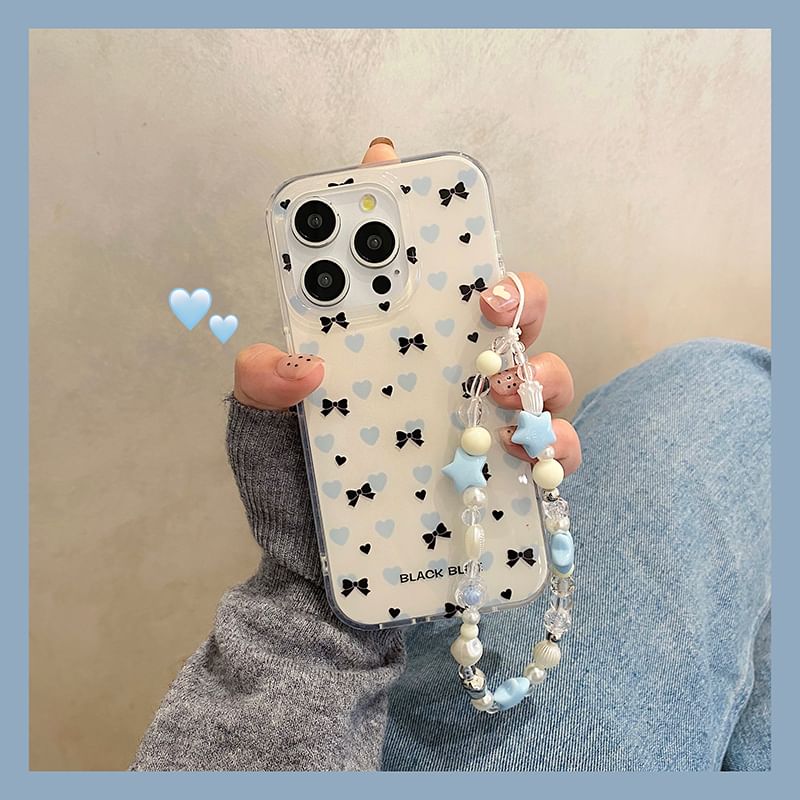 Set Case Phone Bow / Strap