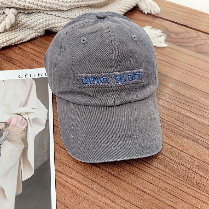 Embroidered Cap Baseball Lettering