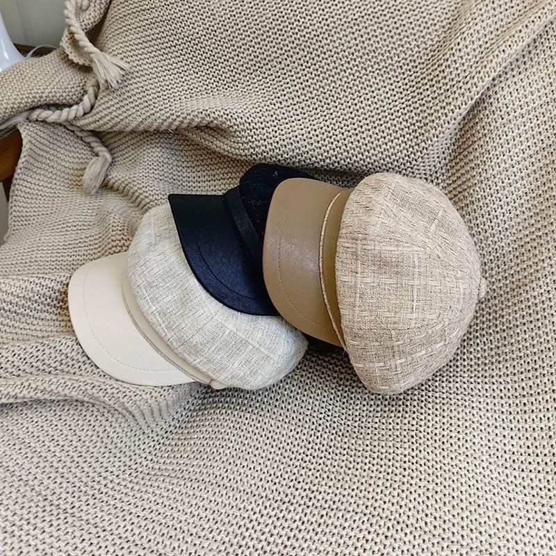 Newsboy Panel Cap