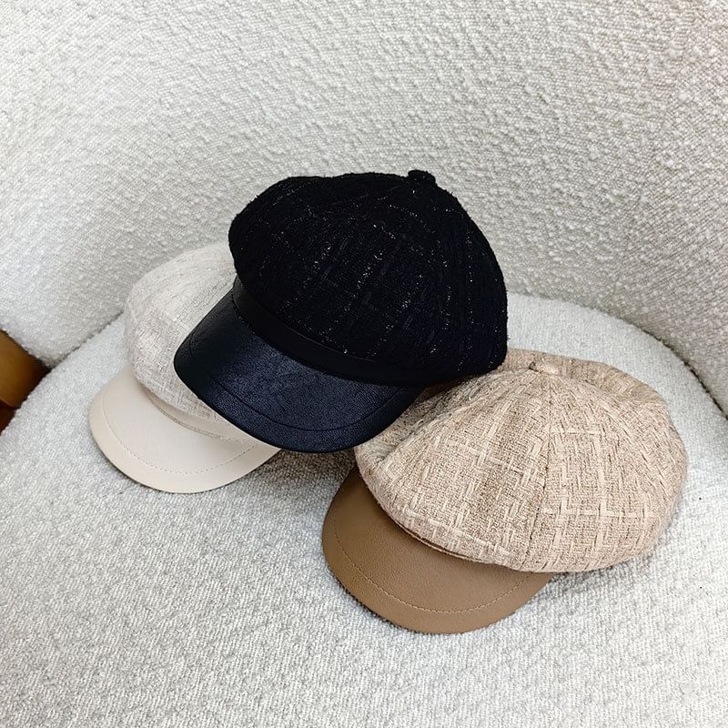 Newsboy Panel Cap