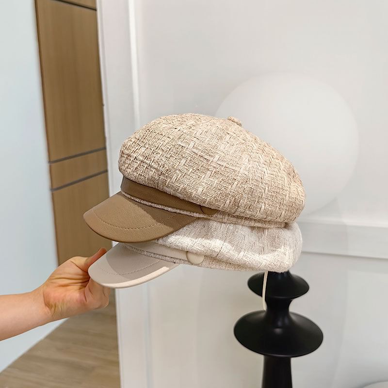 Newsboy Panel Cap