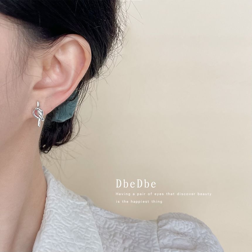 Earring Knotted Clip On