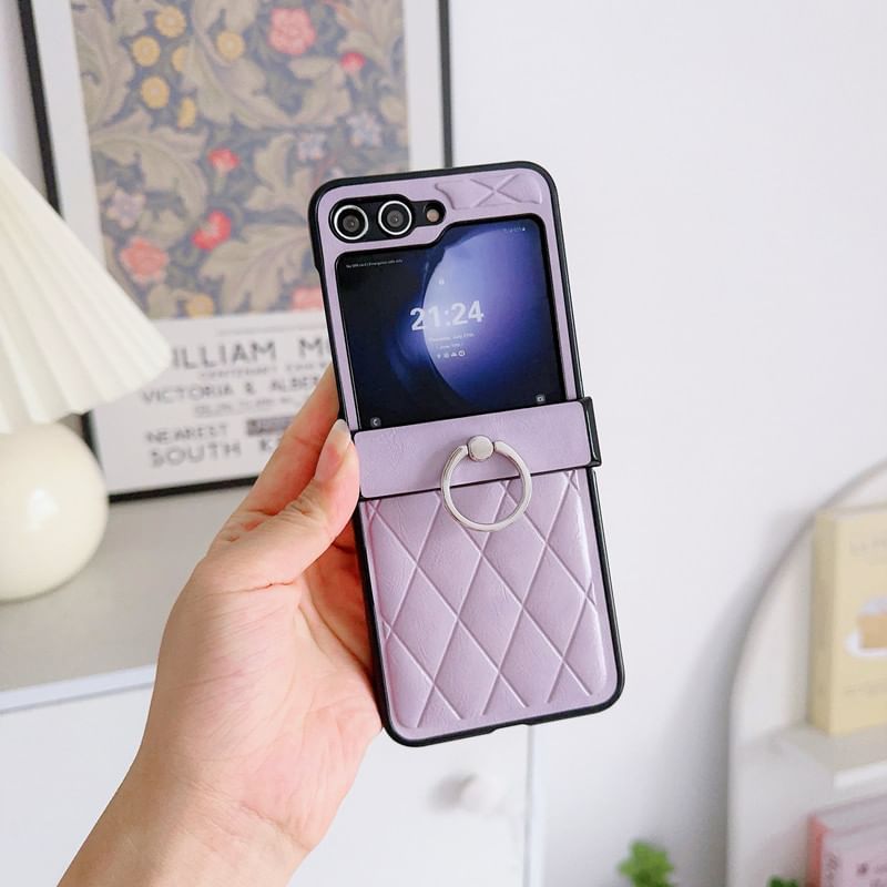 Stand Argyle Case Phone Ring
