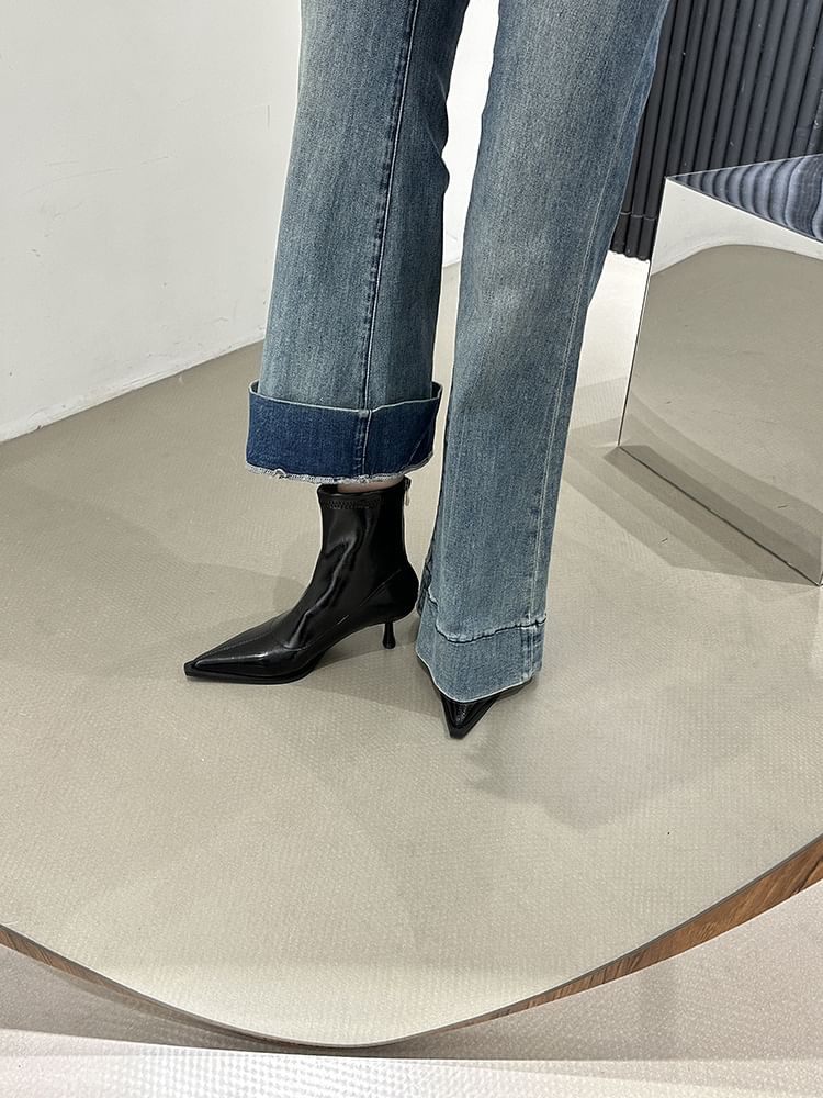 Sample Pointy Stiletto Heel Short Boots