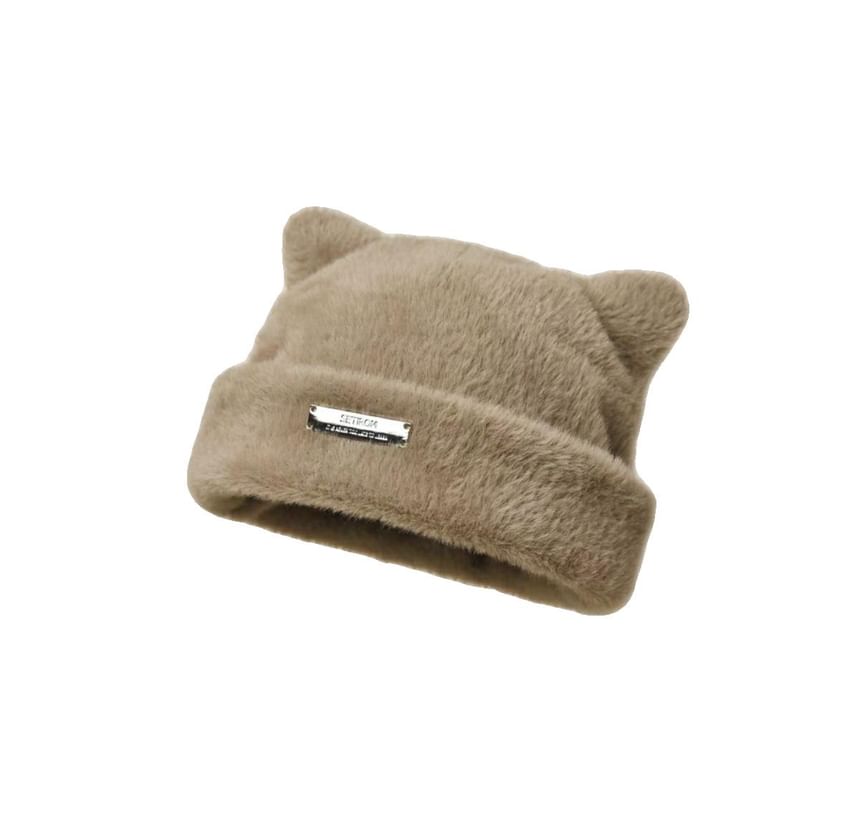 Fluffy Plain Hat Ear