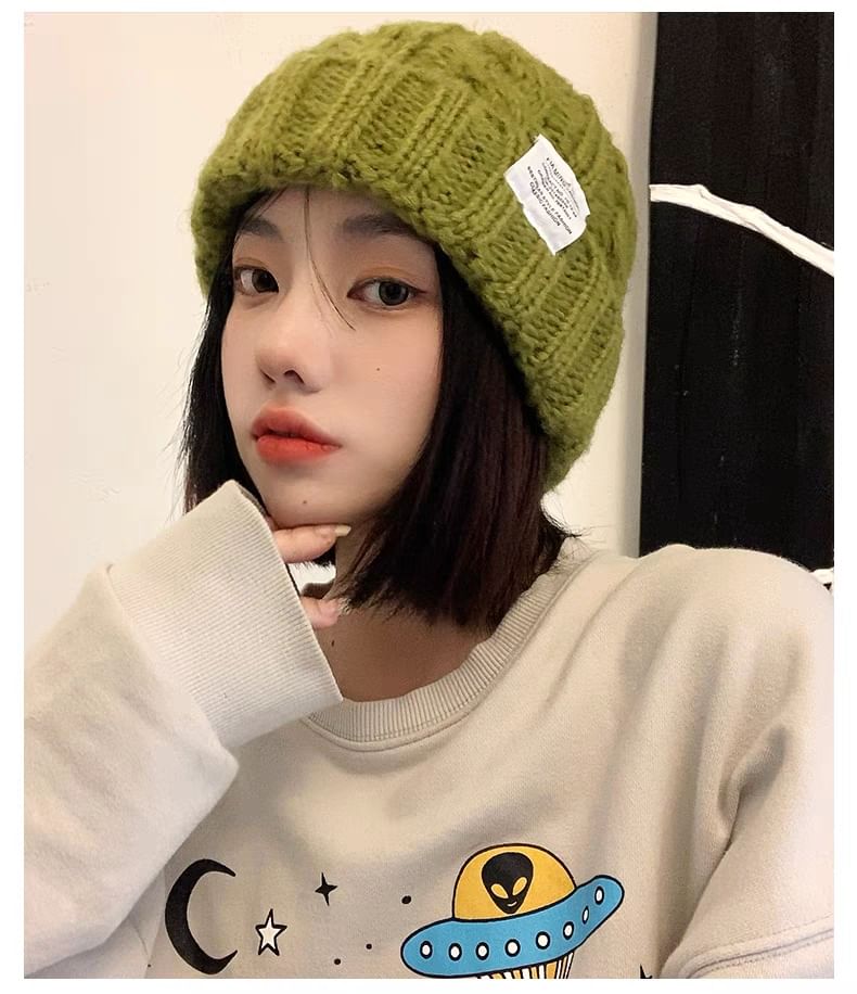 Fluffy Plain Hat Ear