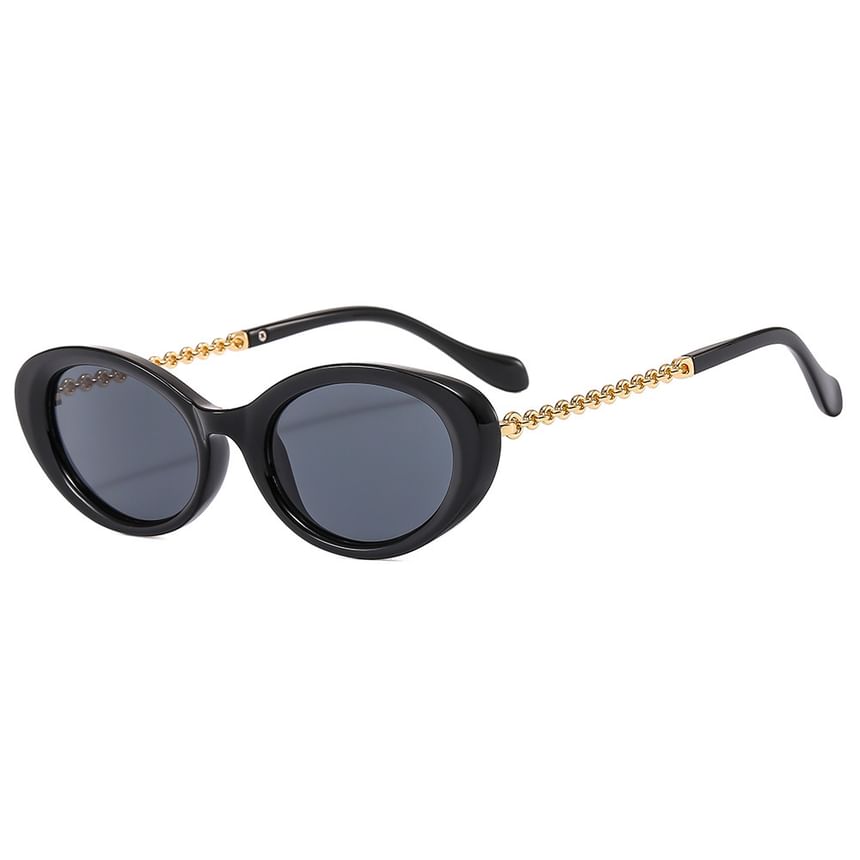 SampleOval Plastic Sunglasses