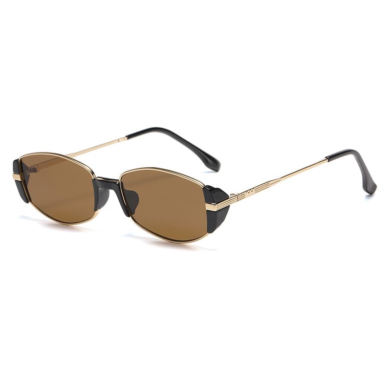 SampleFlat Lens Shield Sunglasses