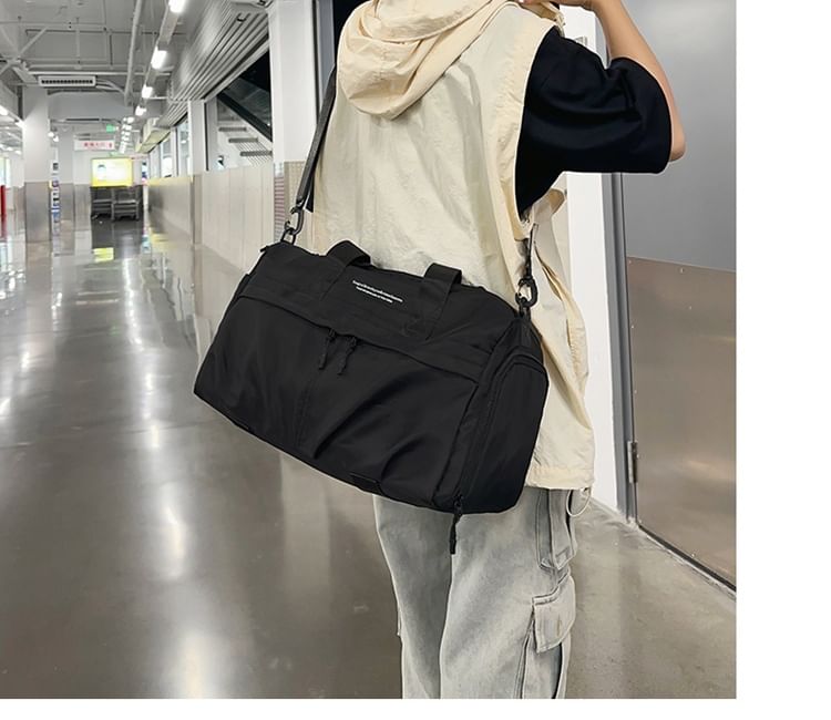 Bag Nylon Lettering Duffel